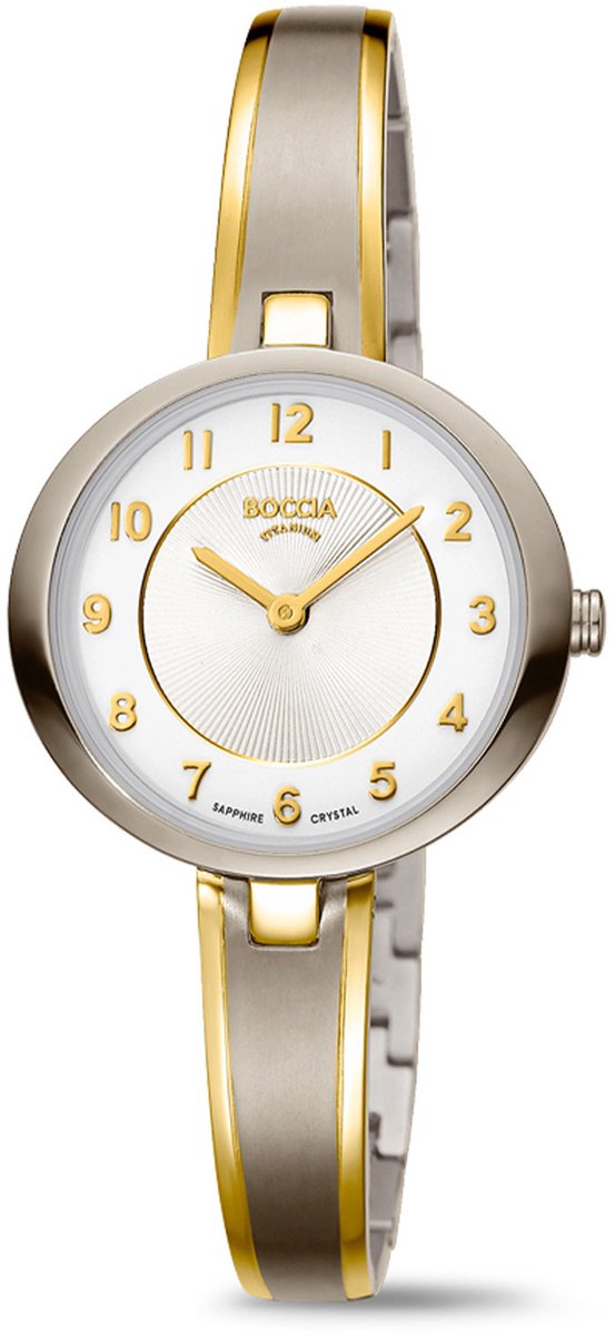 Boccia dameshorl. Titanium bicolor