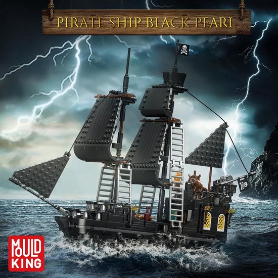 Mould King-The Flying Dutchman - De Vliegende Hollander - Jack Sparrow