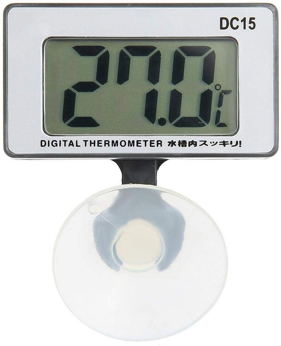 Digitale Aquarium Thermometer met Zuignap - Helder LCD Display voor Water Temperatuur