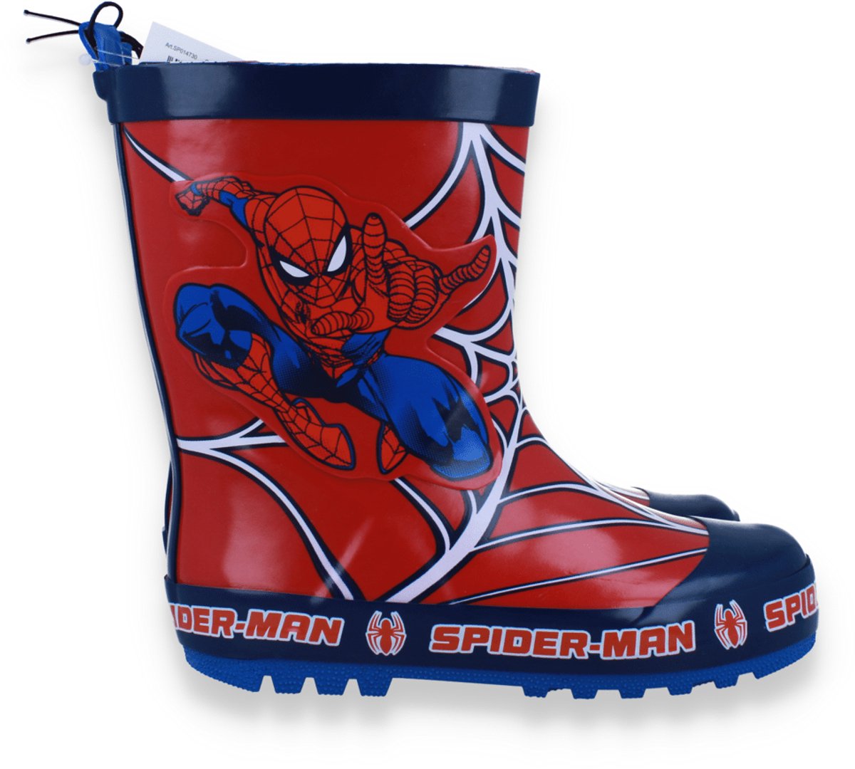 Spiderman Jongens Regenlaars | Rood | Maat: 26