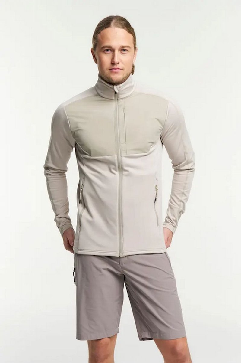 TENSON txlite windblock hybrid zip m Outdoor windjack heren Beige