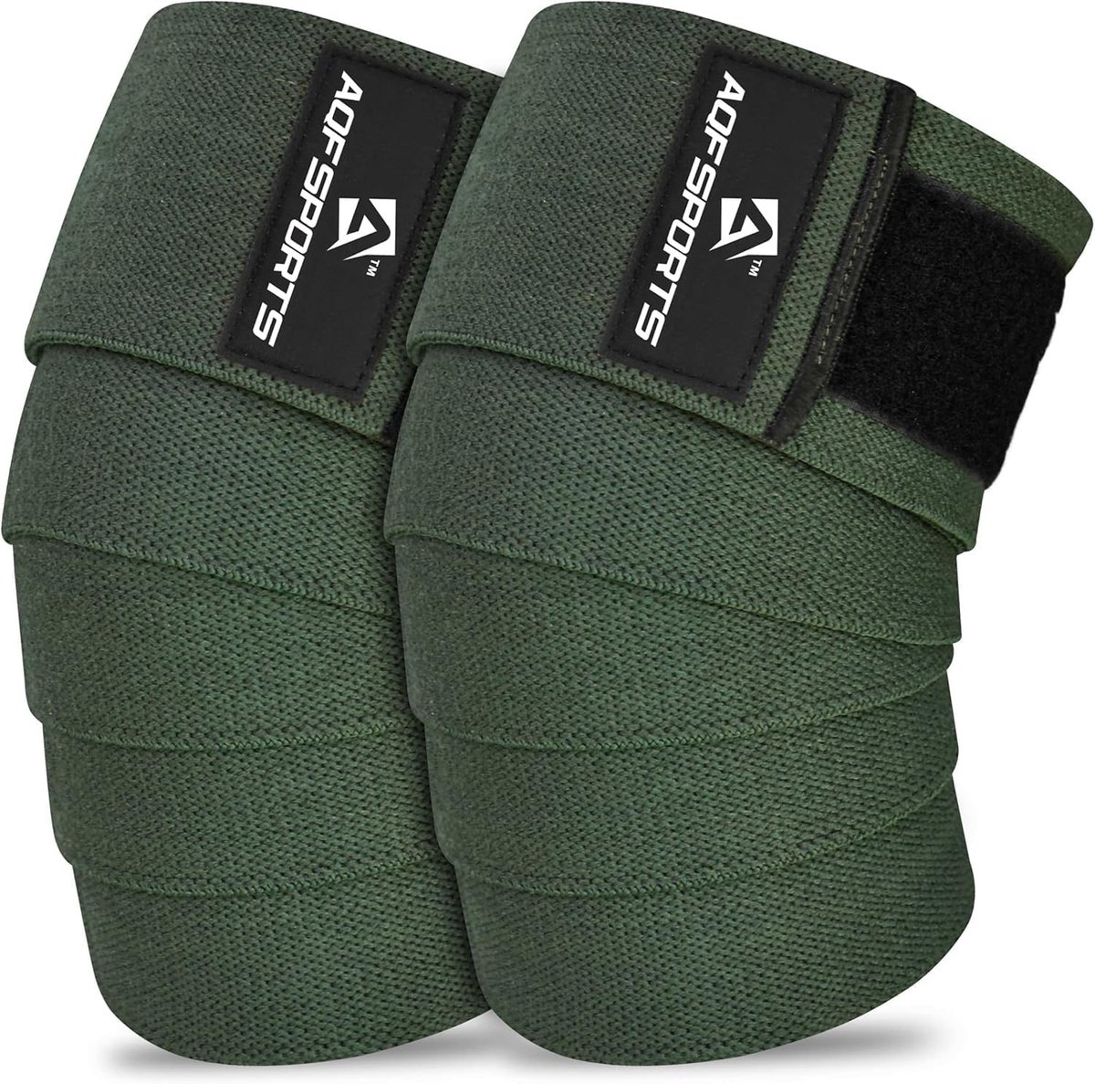 Knie Wraps voor Gewichtheffen - Heavy Duty Ondersteuning voor Powerlifting en Squats