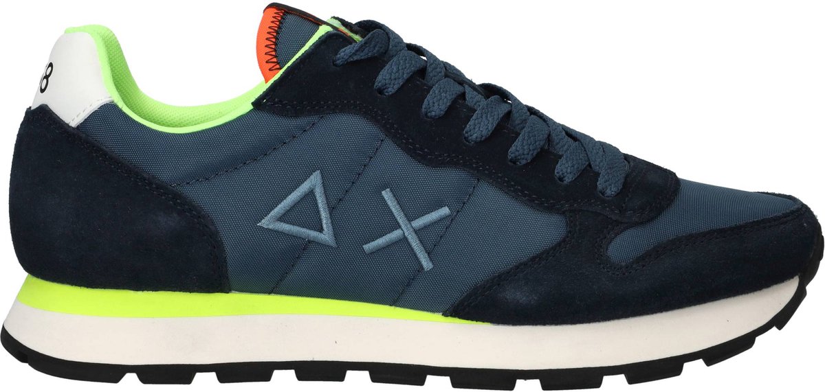 Sun68 Tom Fluo Sneakers - Heren - Blauw - Maat 47