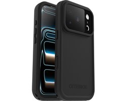 OtterBox Fre Hoesje Geschikt voor Apple Iphone 17 Pro | Compatibel met MagSafe / Qi2 | Full Protect Case | Waterdicht | IP68 | Duurzaam | Zwart