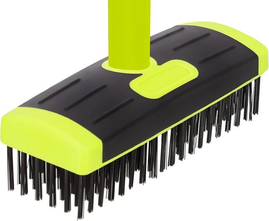 Voegenborstelset met Telescoopsteel voor Straatstenen - Onkruidborstel en Staalborstel voor Effectieve Reiniging van Talen Tools — afbeelding 2