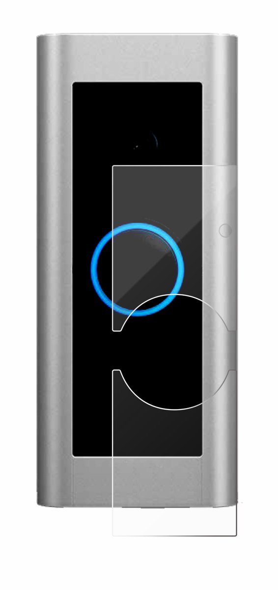 Screenprotector voor Ring Video Doorbell Pro 2 Beschermglas transparant – foto 5