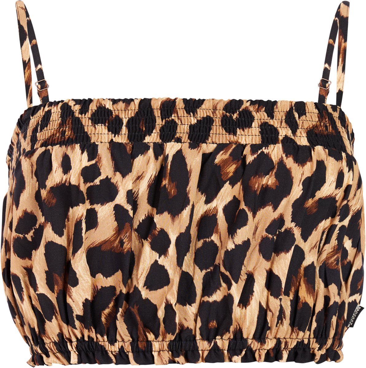 Protest PRTPozo Spaghetti top Dames Normale pasvorm Spaghetti bandjes Camel