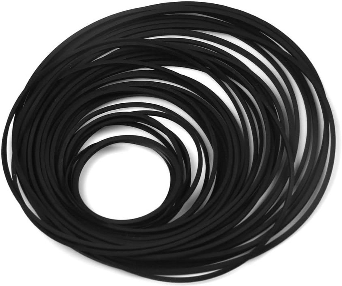 30PCS Mix Size Vierkante Cassette Tape Riem voor Recorder, Walkman en DVD Drive