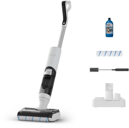 Rowenta X-Clean 5 Pro GZ5435 - 2-in-1 Vloerreiniger - Stofzuiger en dweil - 50 min gebruikstijd - Zelfreinigend systeem