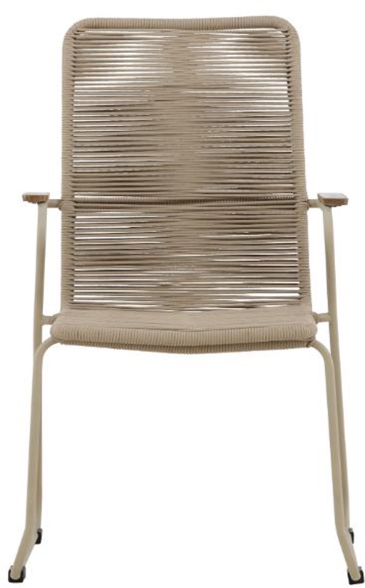 Bois tuinstoel beige.