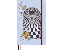 Moleskine 12 Maanden Agenda - 2027 - Alice in Wonderland - Dagelijks - Large - White Rabbit