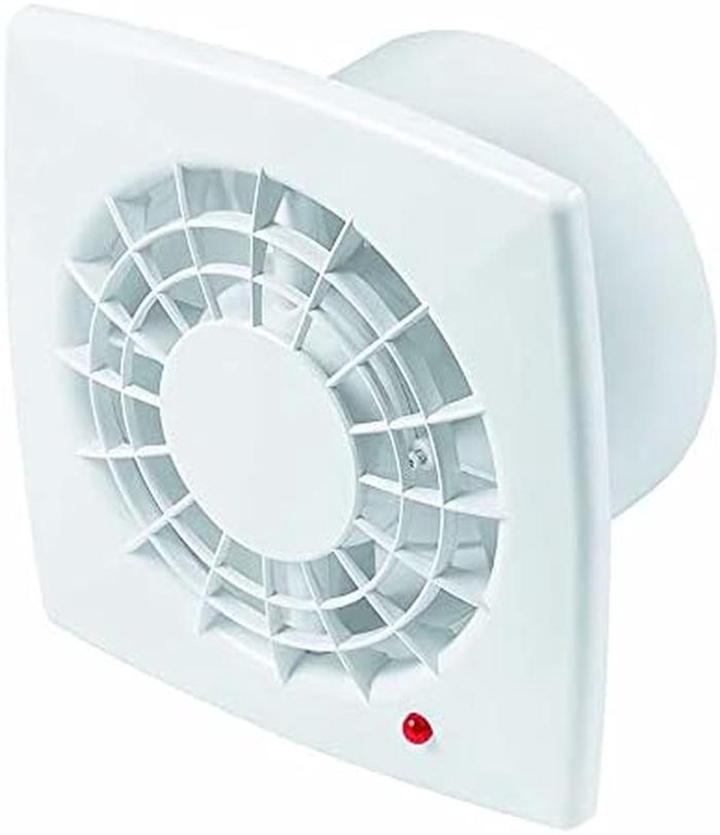 Krachtige Badkamer Afzuigventilator 150mm met Vochtigheidssensor en Timer