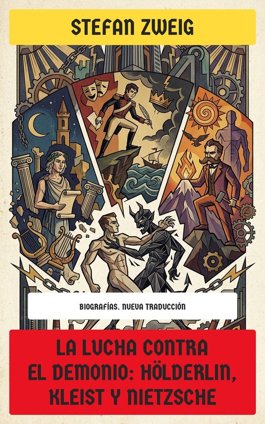 La lucha contra el demonio: Hölderlin, Kleist y Nietzsche - cover
