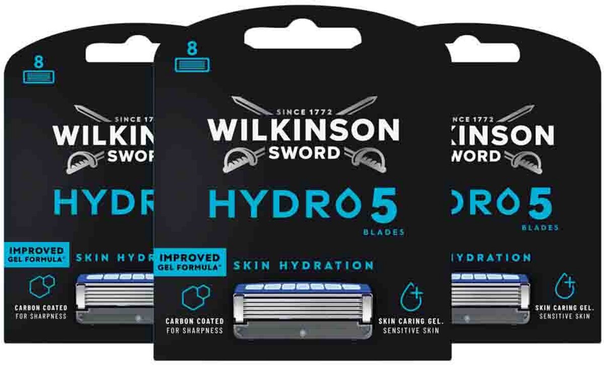 Wilkinson Hydro 5 Navulmesjes - 3 x 8 stuks - Voordeelverpakking