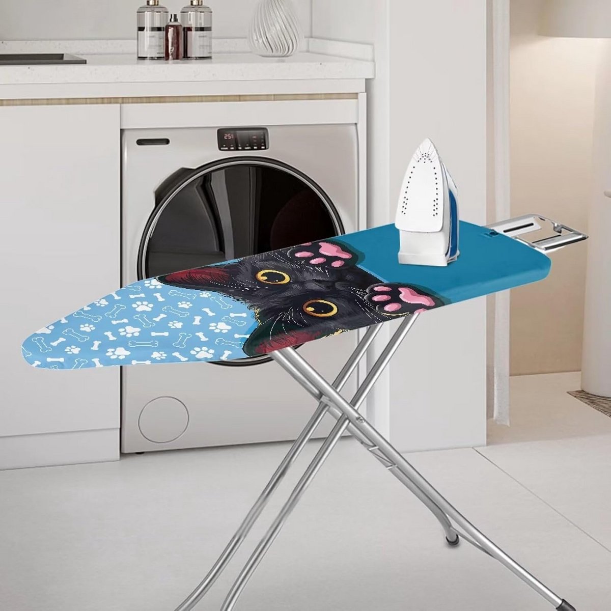 XL Strijkplankovertrek Polyester met Klittenbandsluiting en Dierenprint