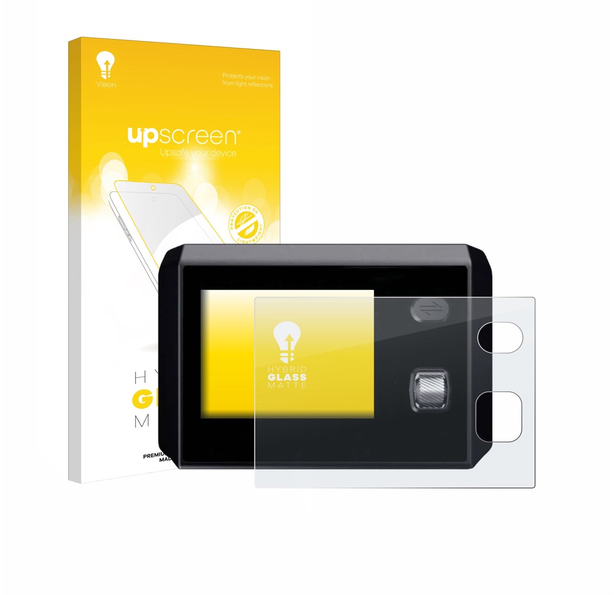 upscreen - Screenprotector voor SkyRC MC5000 - Folie Beschermfolie Beschermglas matte