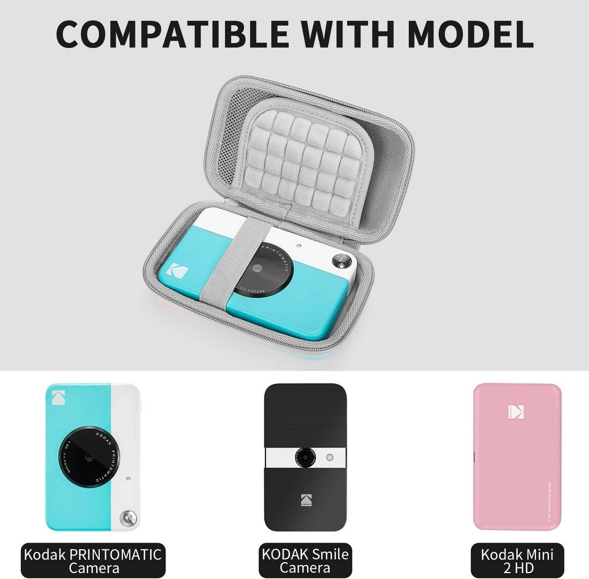 Tas voor PRINTOMATIC Smile Mini 2 HD Digitale Instant Camera Fotoprinter — cadeau in Cadeau-ideeën - foto 5