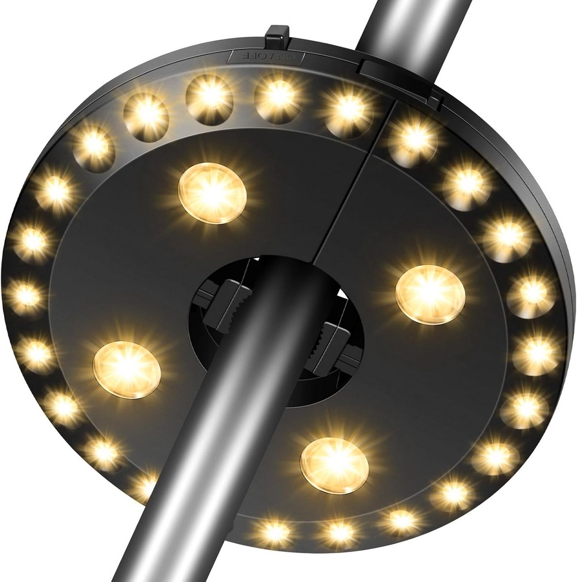 Draadloze Parasolverlichting met 28 LED-lampjes en 200 Lumen - Perfect voor Buitengebruik en Kamperen