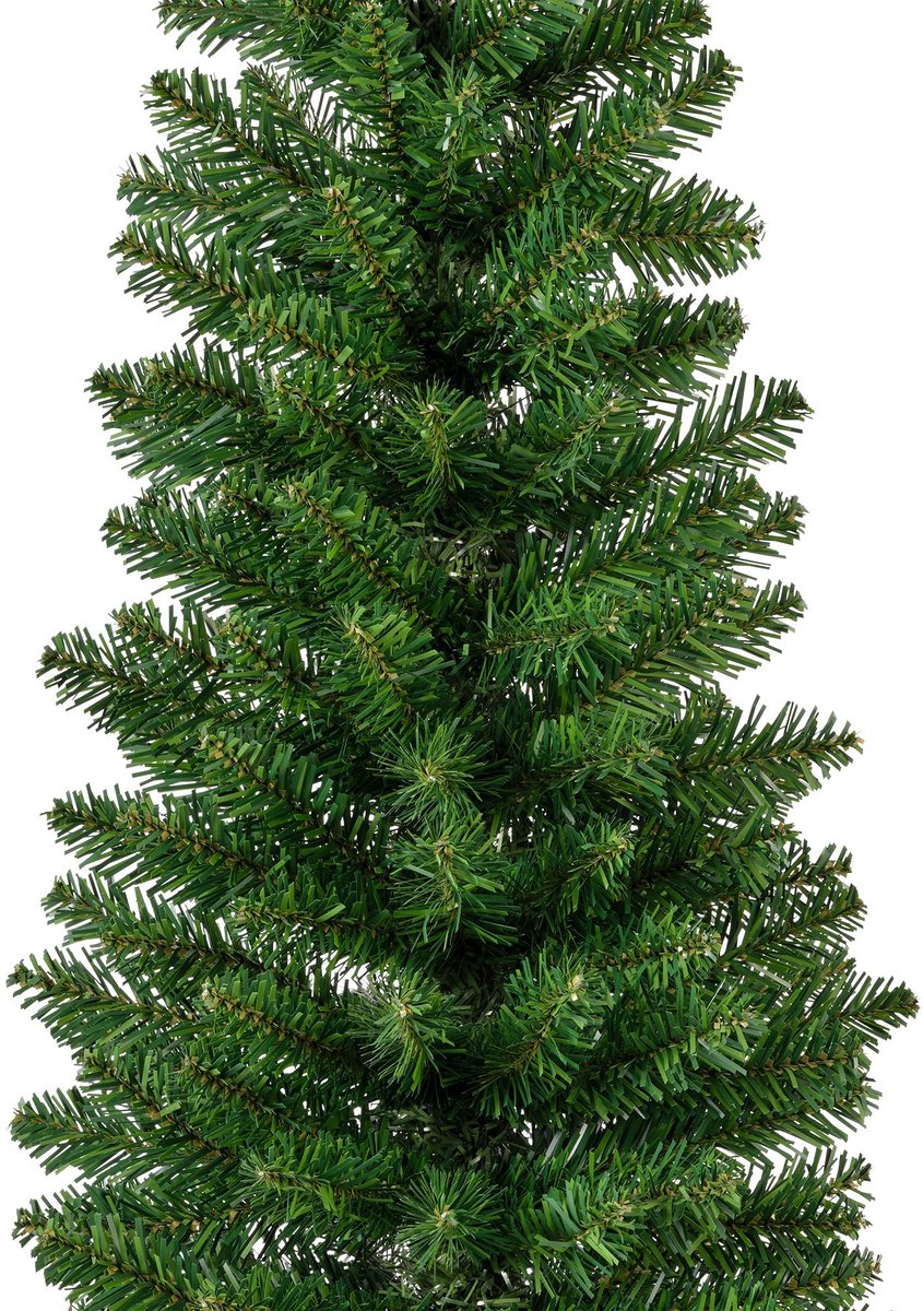 Kunstkerstboom - Pencil pine - h150 cm - Dia 45 cm - Extra smal - Groen – foto 2