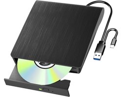 Externe Blu-ray Speler & Recorder USB 3.0 / Type-C – 4K Ultra HD – Geschikt voor Windows & Mac Externe Blu-ray Speler & Recorder USB 3.0 / Type-C – 4K Ultra HD – Geschikt voor Windows & Mac