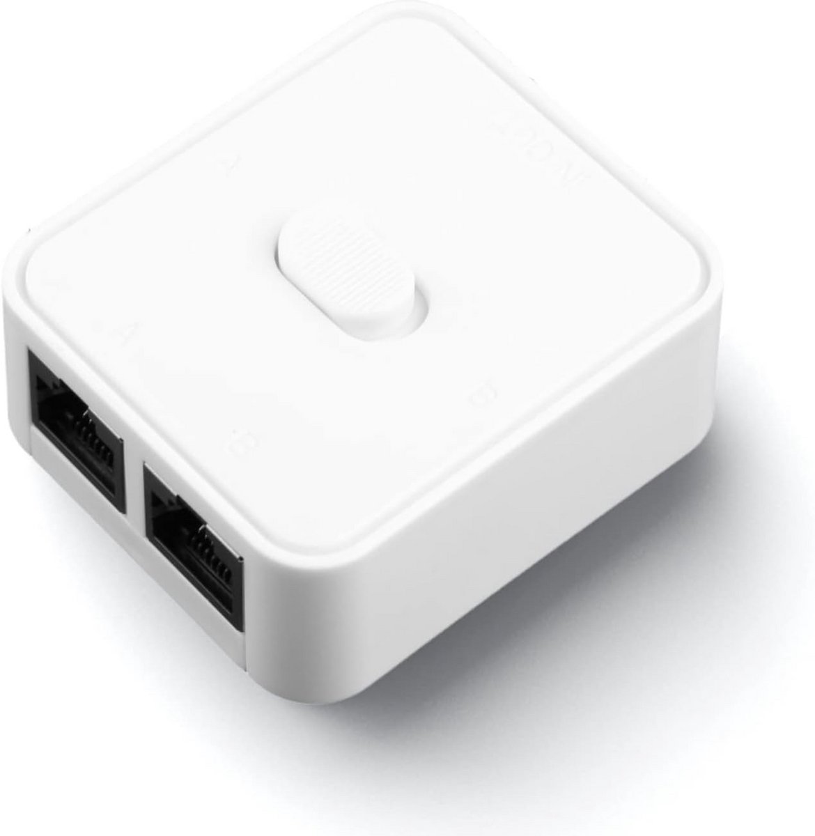 Gigabit 2-Poorts Netwerkswitch Splitter 1000 Mbps RJ45 Selector