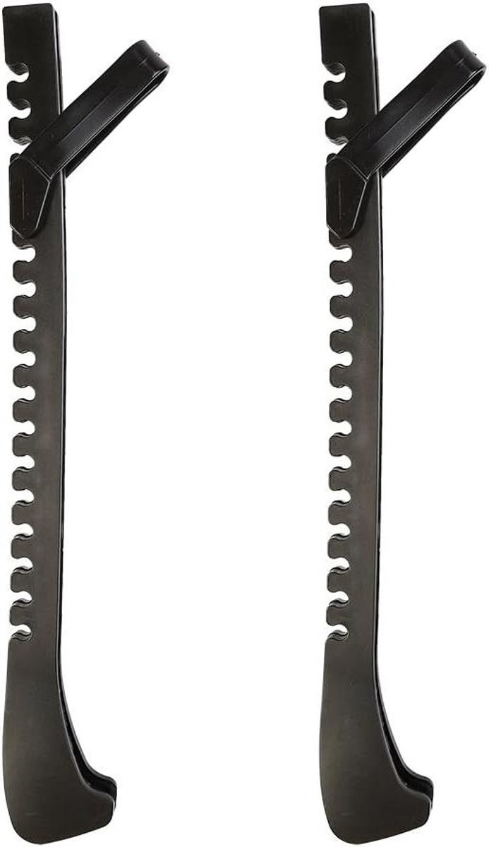 Blade beschermers voor schaatsen - Verstelbare cover voor ijshockey en figuurschaatsen - Zwarte blade bescherming met EVA materiaal - Training en competitie - Bescherm je schaatsen blades
