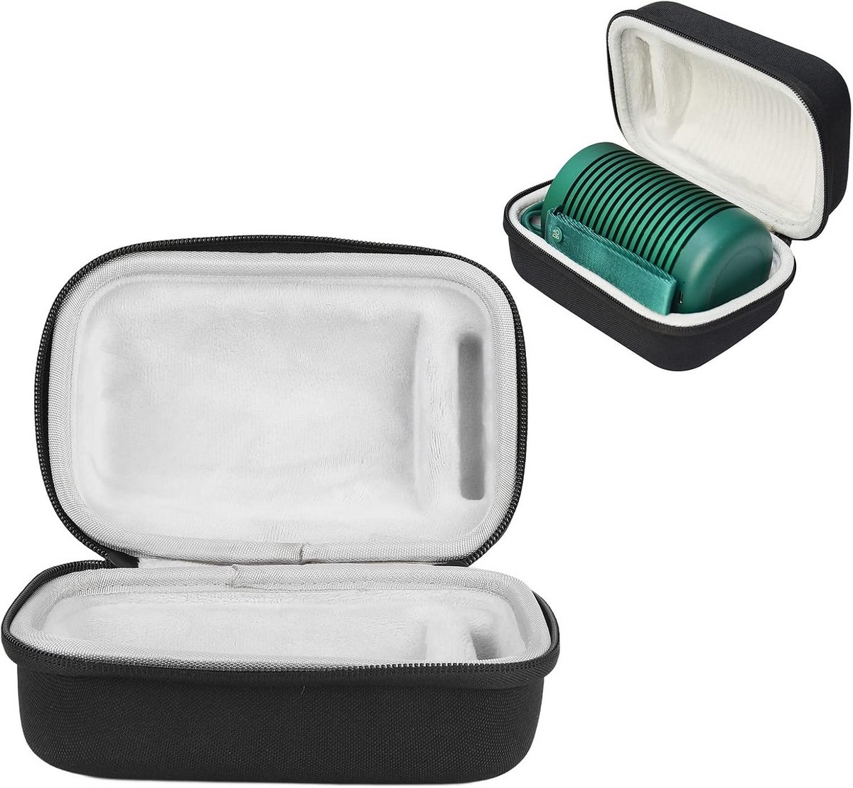 Draagbare Opbergtas voor Draadloze Bluetoothspeaker Beschermhoes Zwart