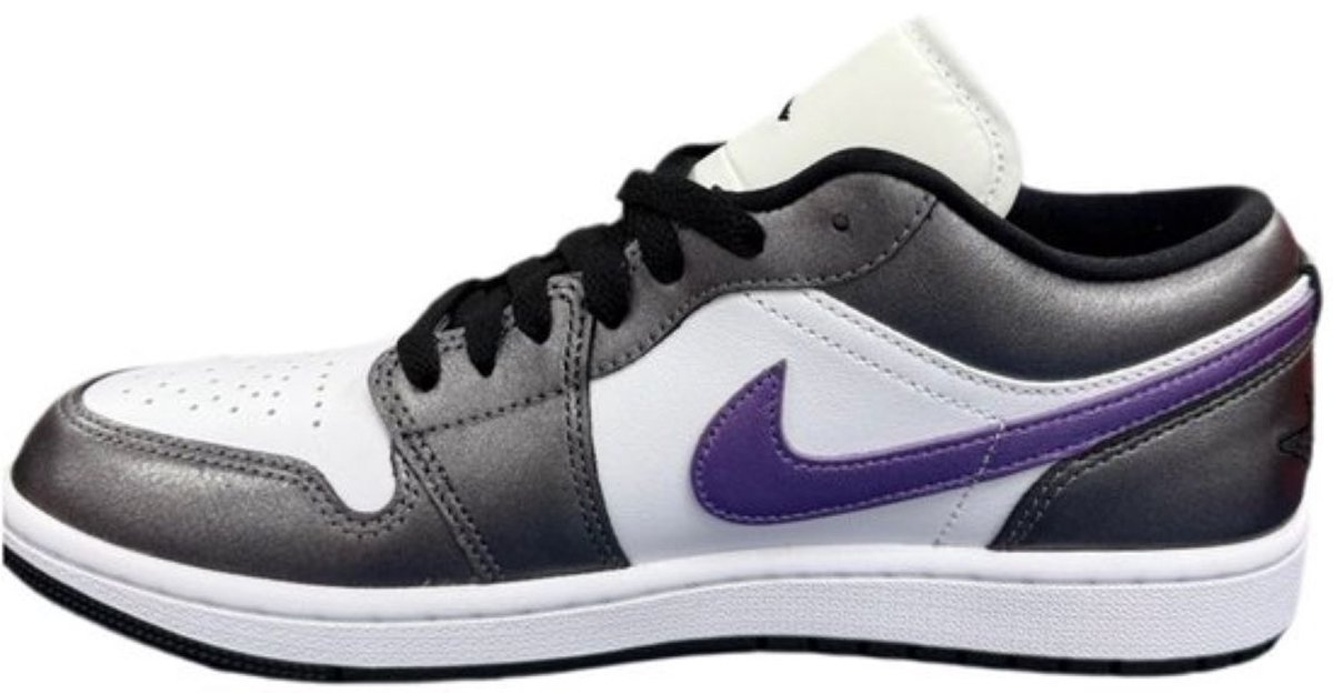 Wmns Air Jordan 1 Low SE ‘Metallic ‘ Grijs