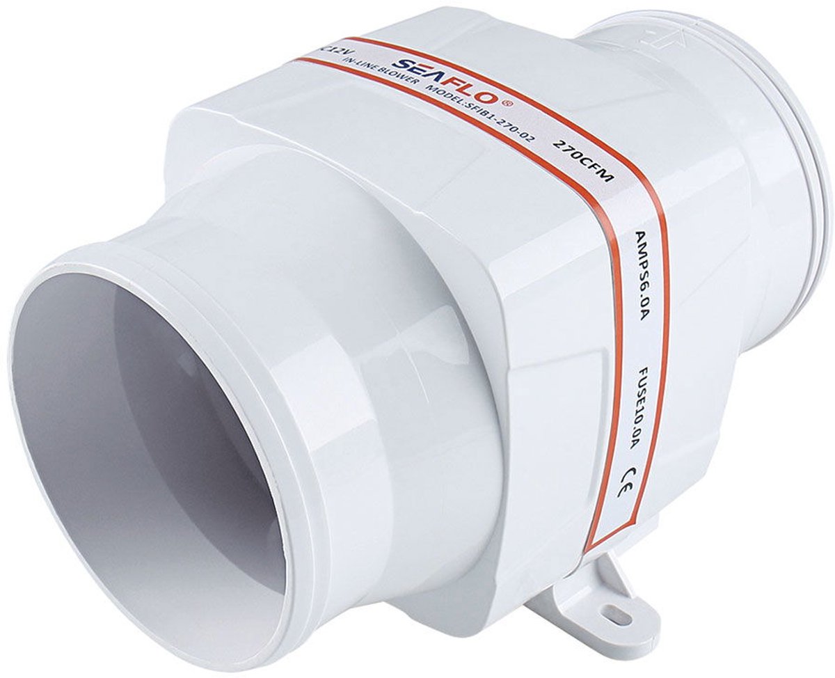 270 CFM inline lensventilator