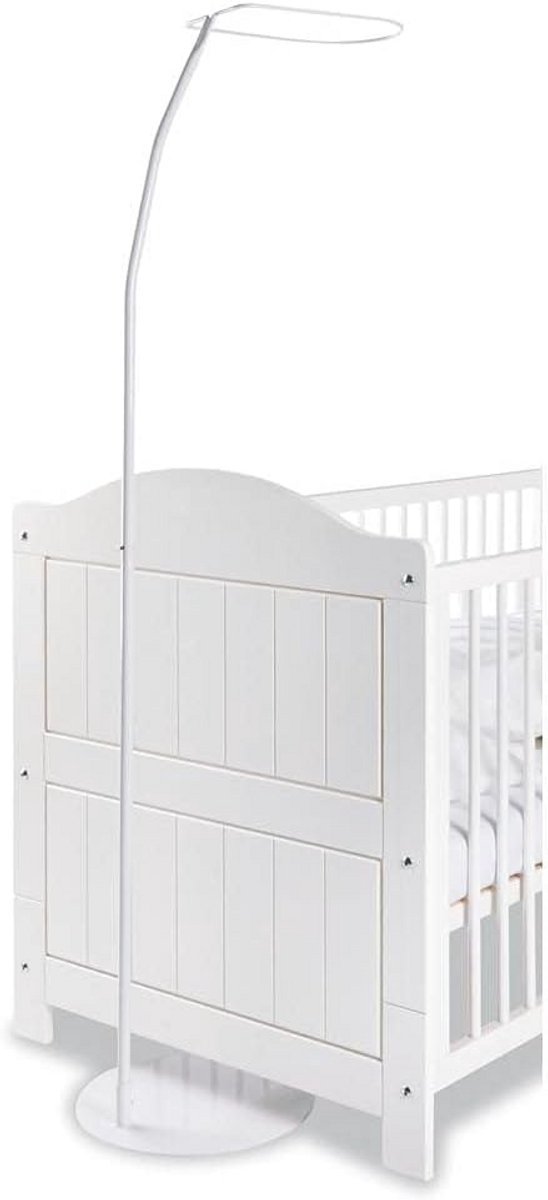 Wellenstok met standaard voor wieg en kinderbed