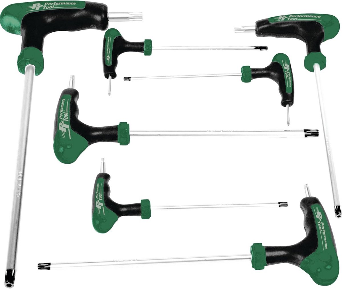 Metrische Inbussleutel Set met T-Grip - 7-Delig