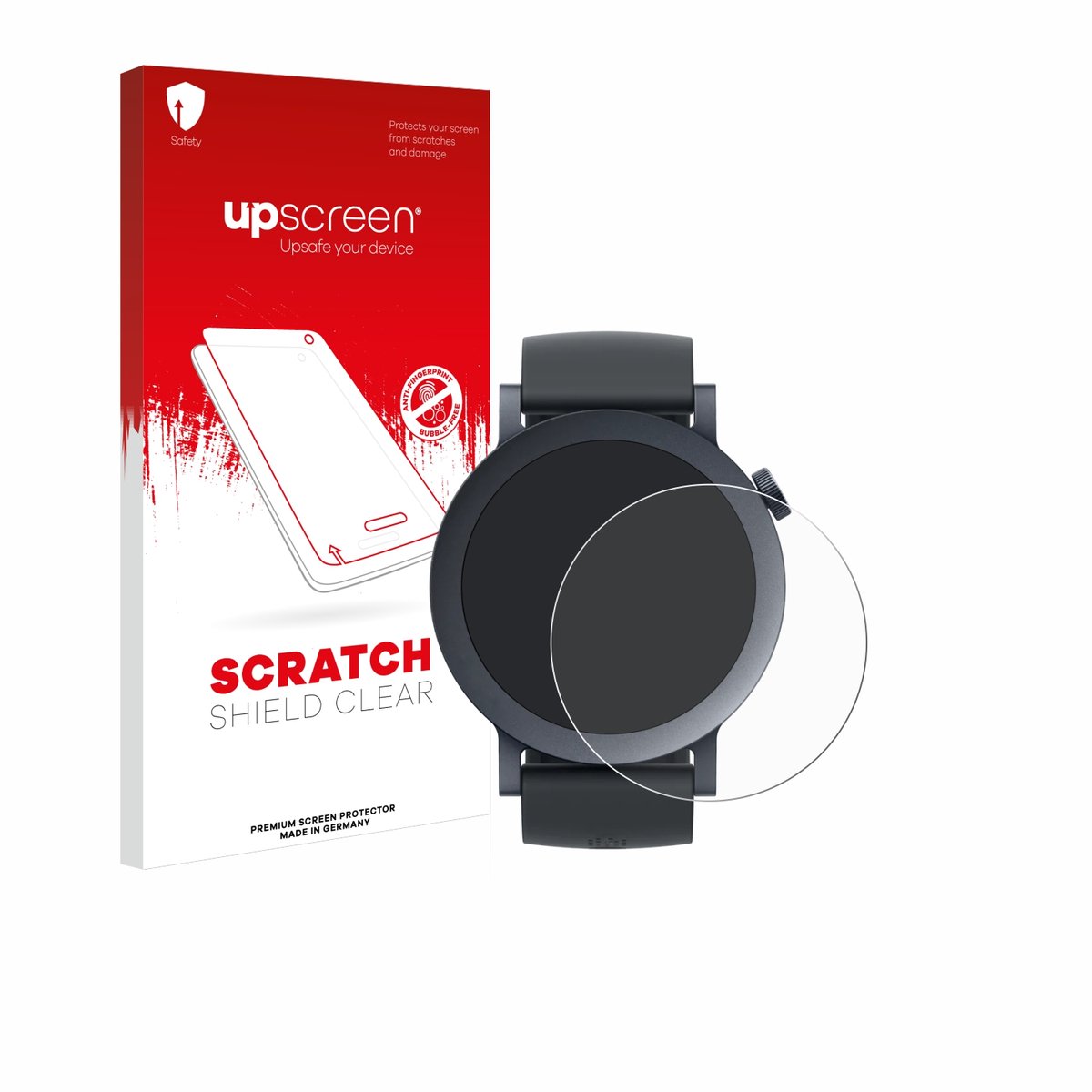 upscreen - Screenprotector voor Nothing CMF Watch Pro 2 - Folie Beschermfolie transparant