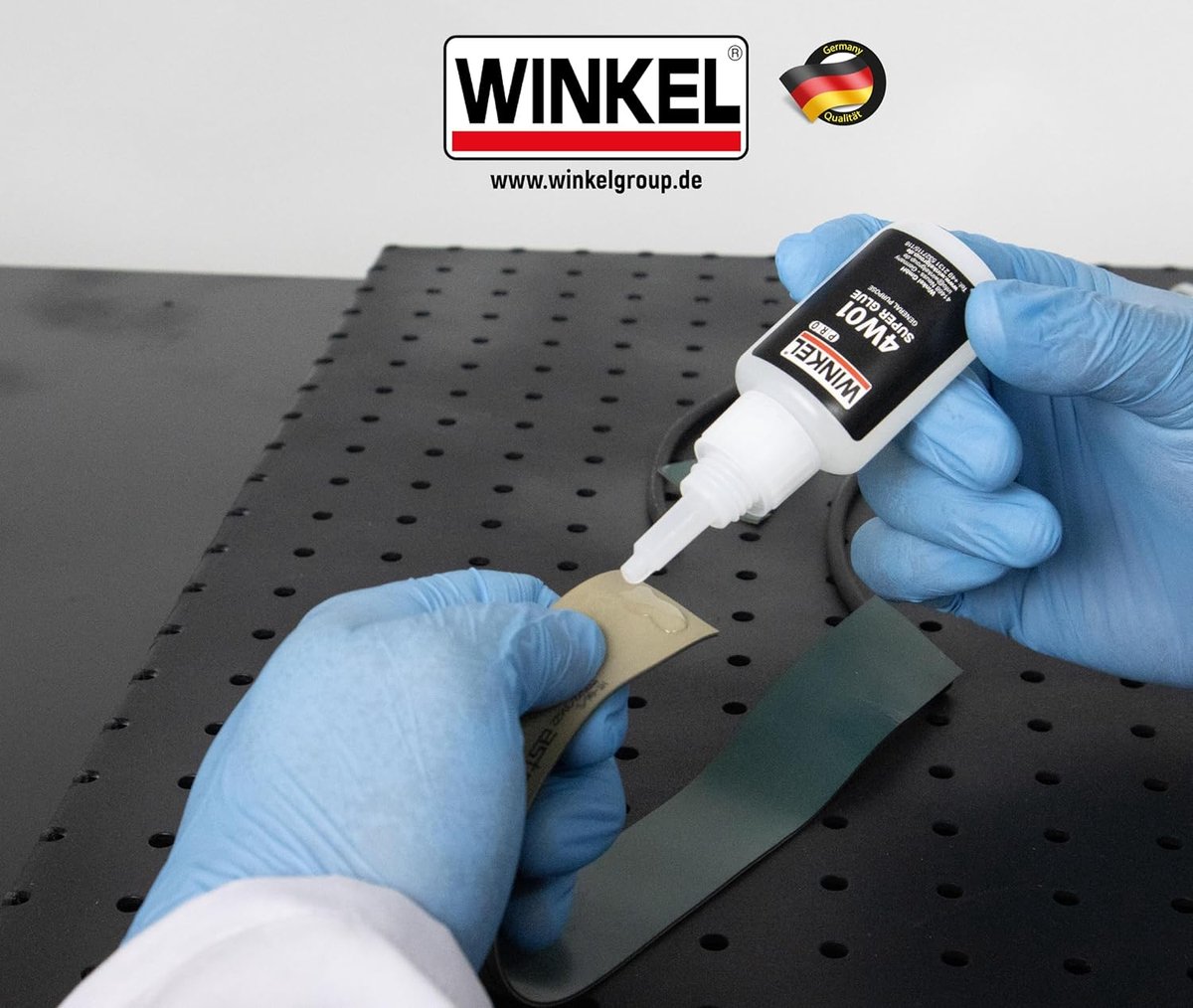 WINKEL 20 G hoek 4W01 secondelijm extra sterk | Voorkeurde OEM-industrie - incl. anti-uitdroging tip - universeel bruikbaar voor het lijmen van plastic, glas, hout, steen, metaal enz.