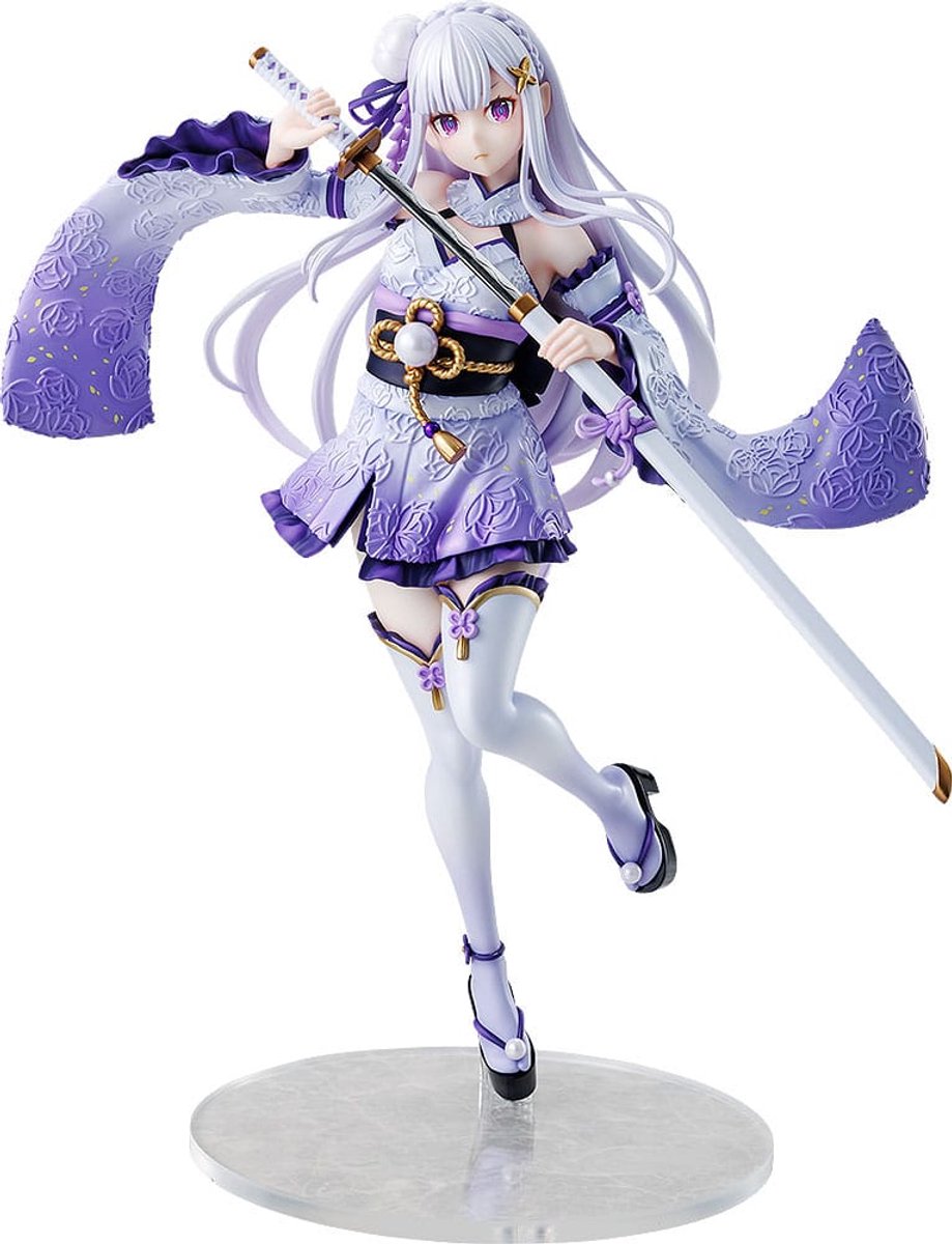 Kadokawa Re:ZERO -Starting Life in Another World- PVC Statue 1/7 Emilia Combat Outfit ver. 24 cm Beeld