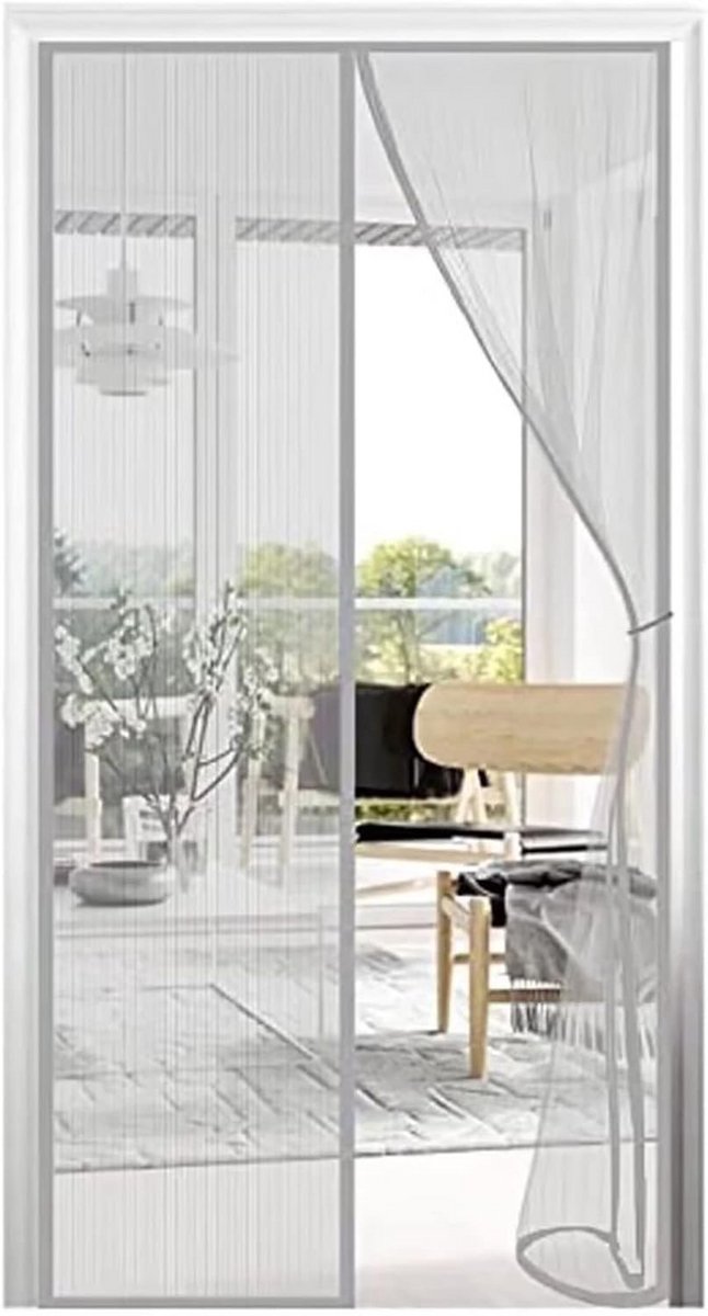 Magnetisch Hor Deur – 130x230 cm – Zelfsluitend Vliegengordijn voor Openslaande deuren