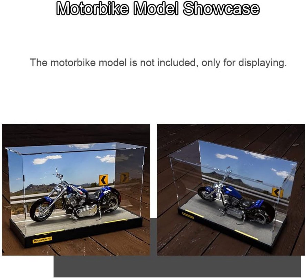 Acryl Vitrinekast voor Modelauto's en Motoren | Stofdichte Display Box