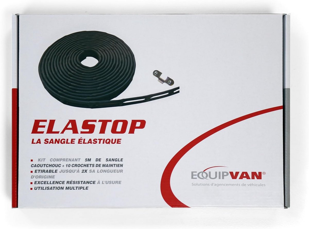 Sterke Elastische Spanband met Haak voor Vastzetten en Zekeren