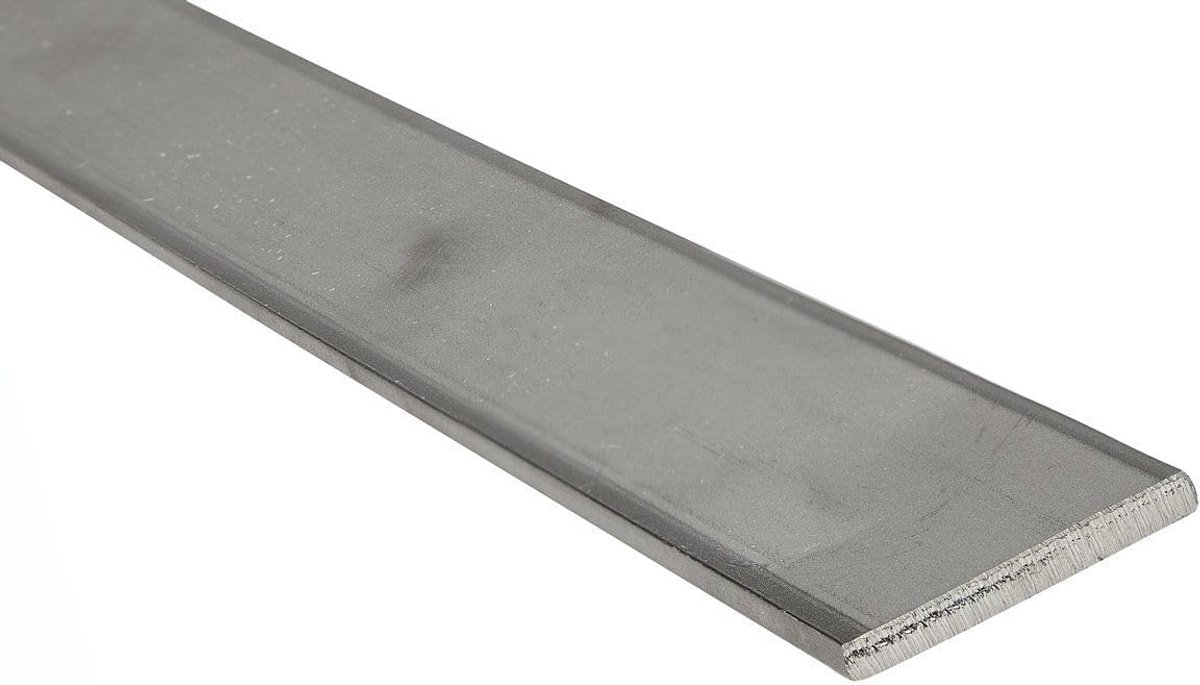 Plat Staal V2A RVS Geslepen Lijst