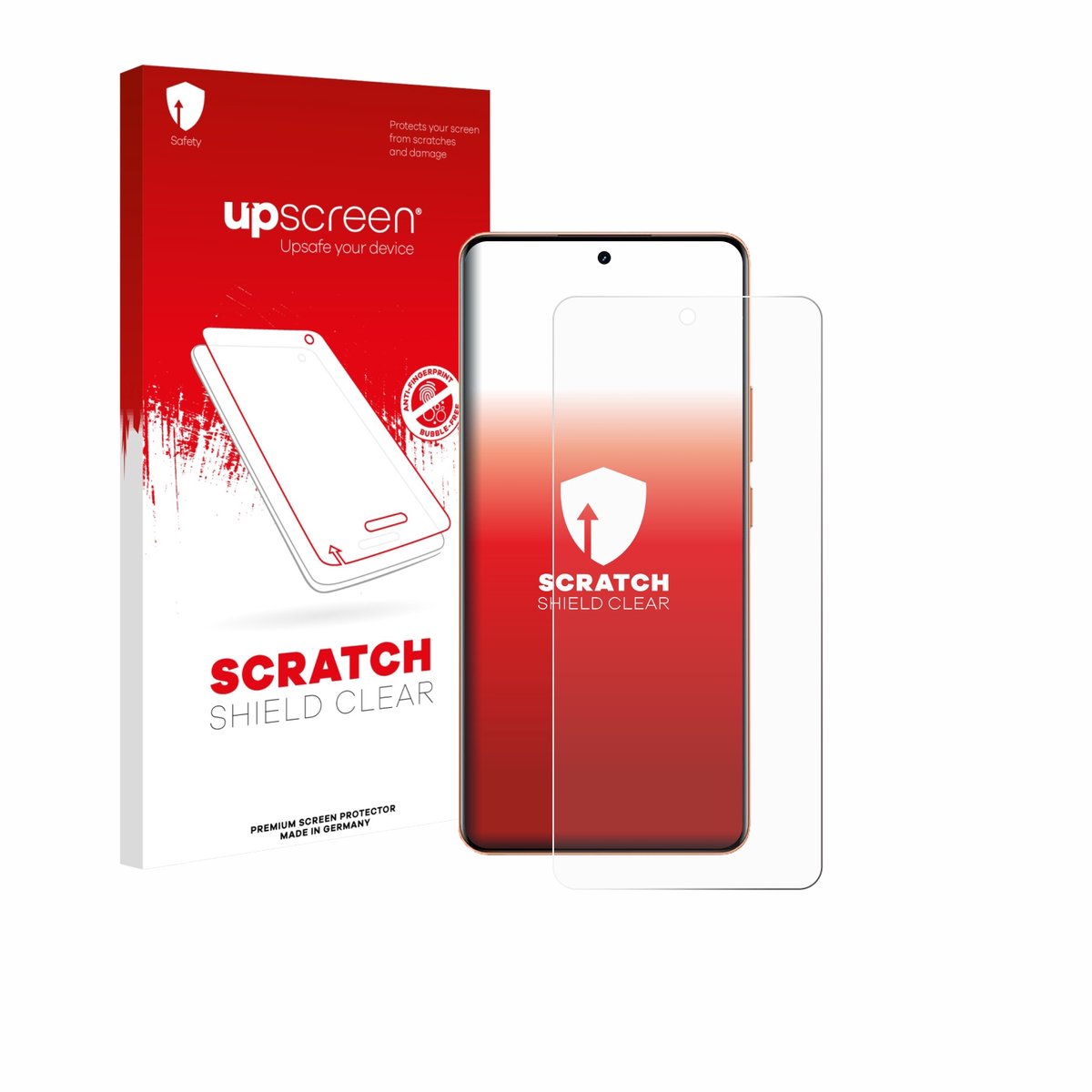 upscreen - Screenprotector voor realme P4 Power - Folie Beschermfolie transparant