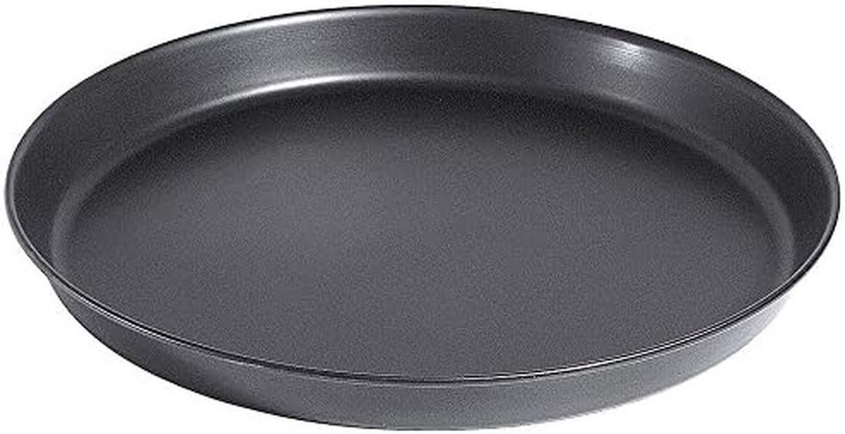 Professionele Pizzaplaat Rond 22 cm met Opstaande Rand