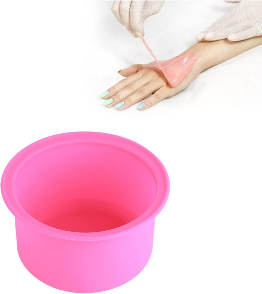Hittebestendige Siliconen Wax Pot Liner voor Ontharingsapparaat