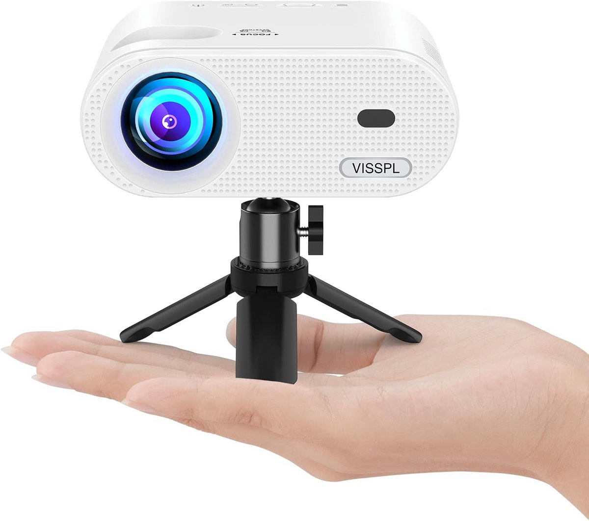 Mini Projector met Statief voor Thuiskantoor en Films