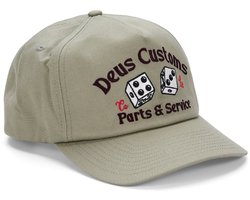 DEUS Knucklebones cap - Olive Green