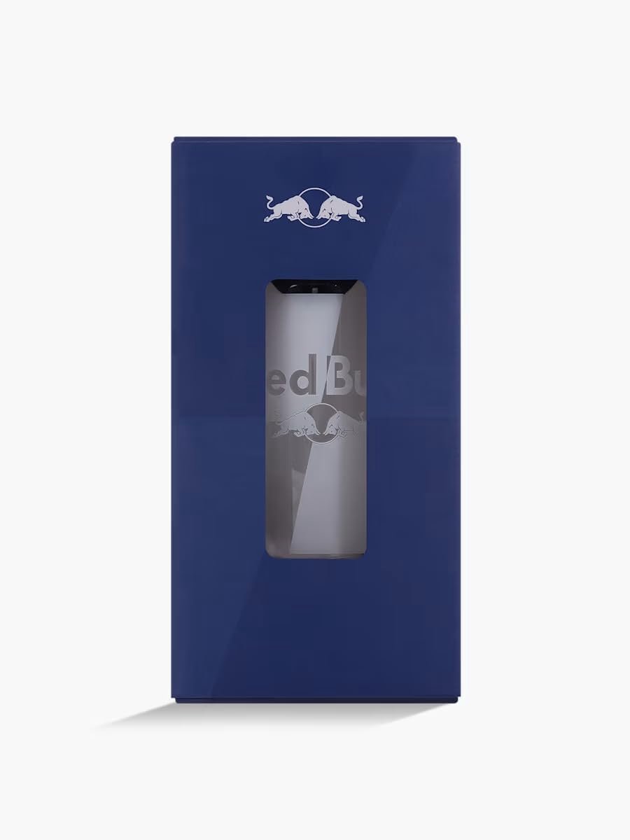 Red Bull glas transparant glas voor fans van Red Bull