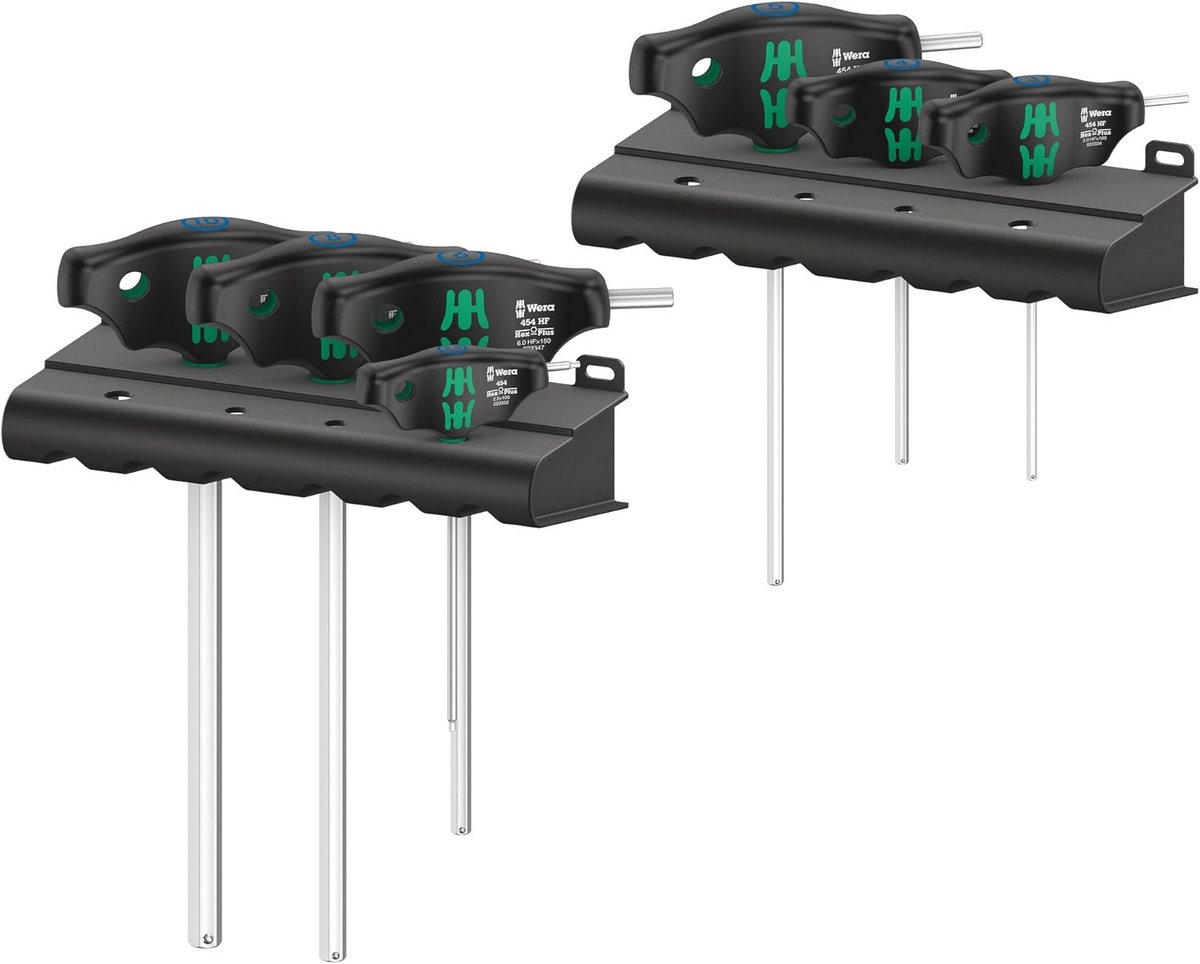7-delig Schroevendraaierset Kruisgreep met Hex-Plus Bits en Houderfunctie