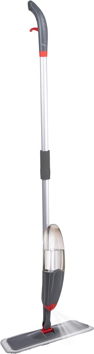 REN® Dweil met spray - Dweil - Mop - Grijs - ‎62cm x 11cm x 10cm
