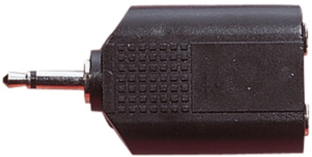 3,5mm Jack mono audio splitter - zwart