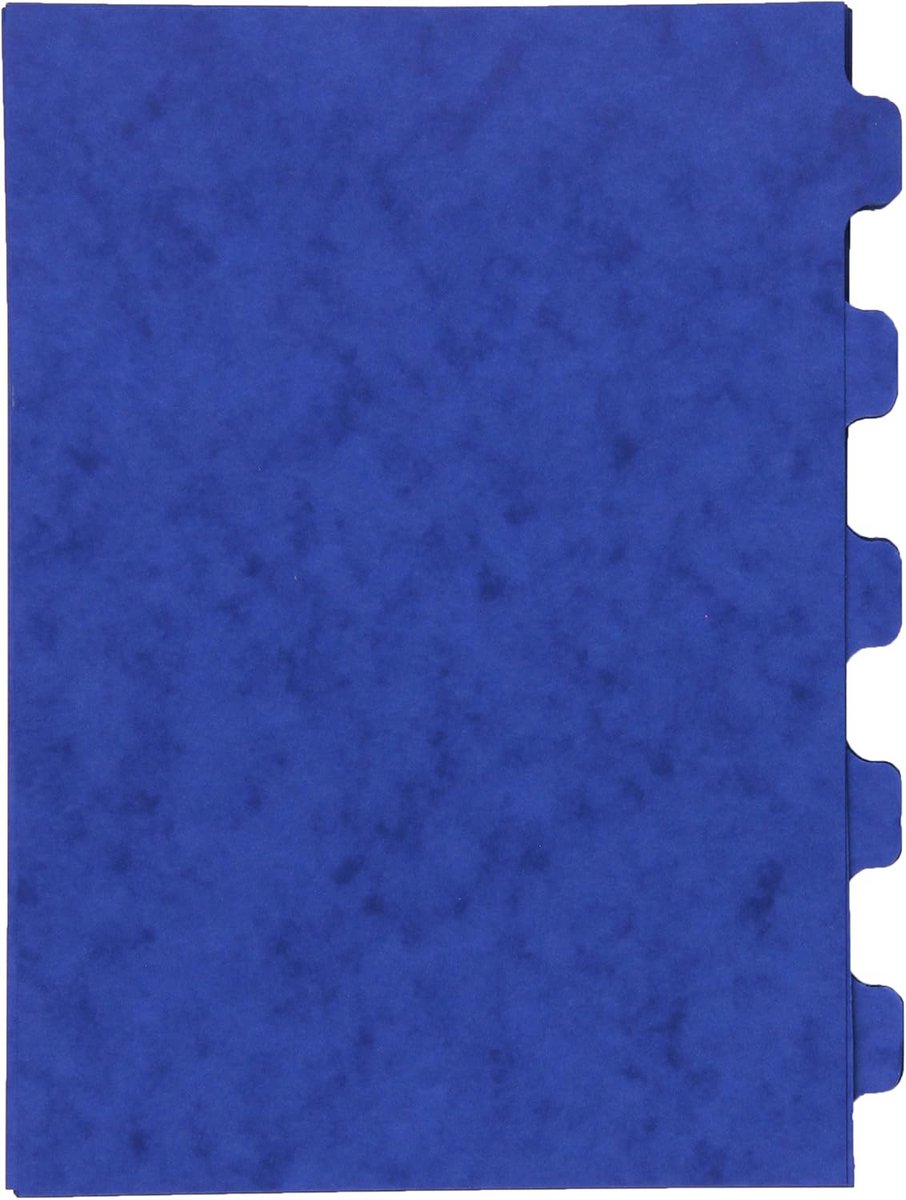 Leesregister A5 Perspan Blauw