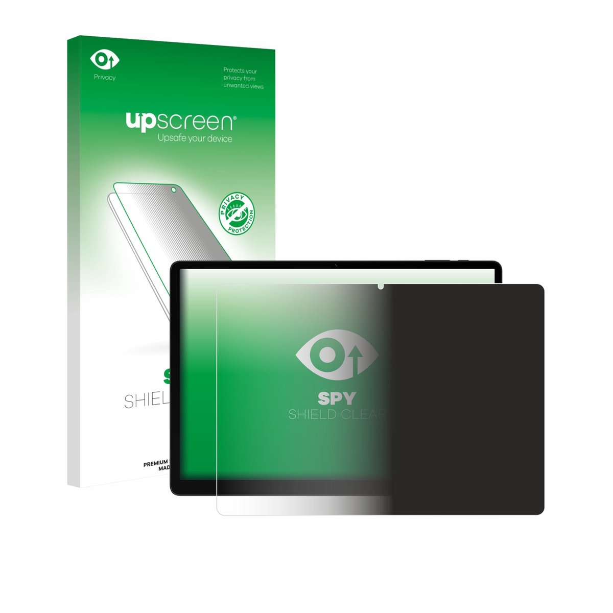 upscreen - privacy screenprotector voor Doogee Tab E3 Max 14 - Folie Beschermfolie Blauwlichtfilter