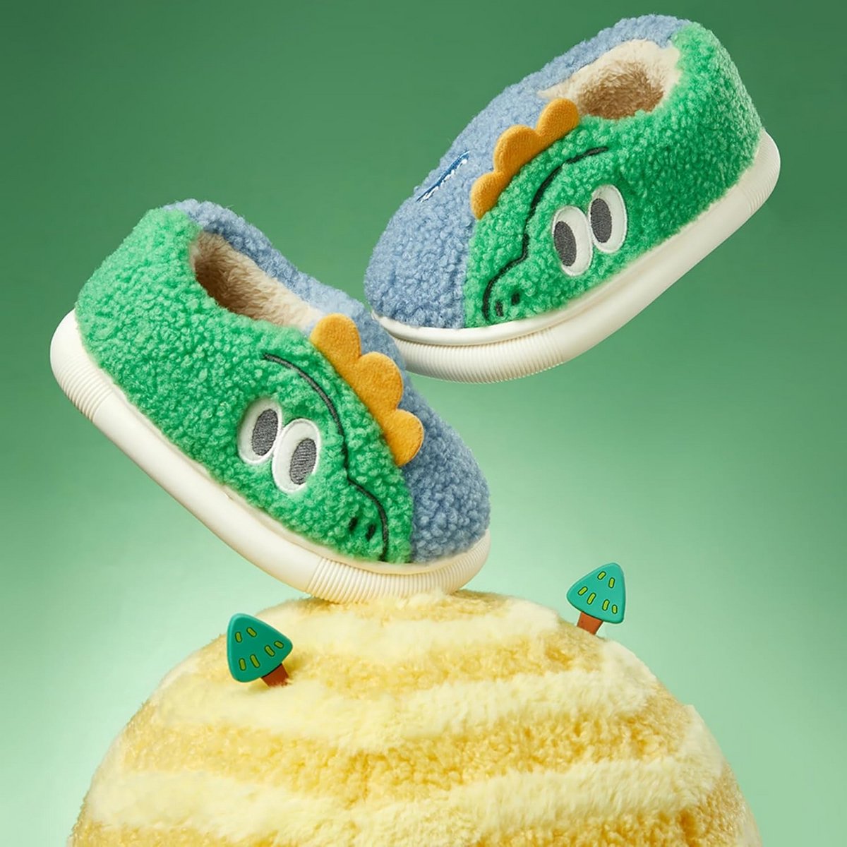 Warme Pluche Binnenpantoffels voor Kinderen Jongens en Meisjes